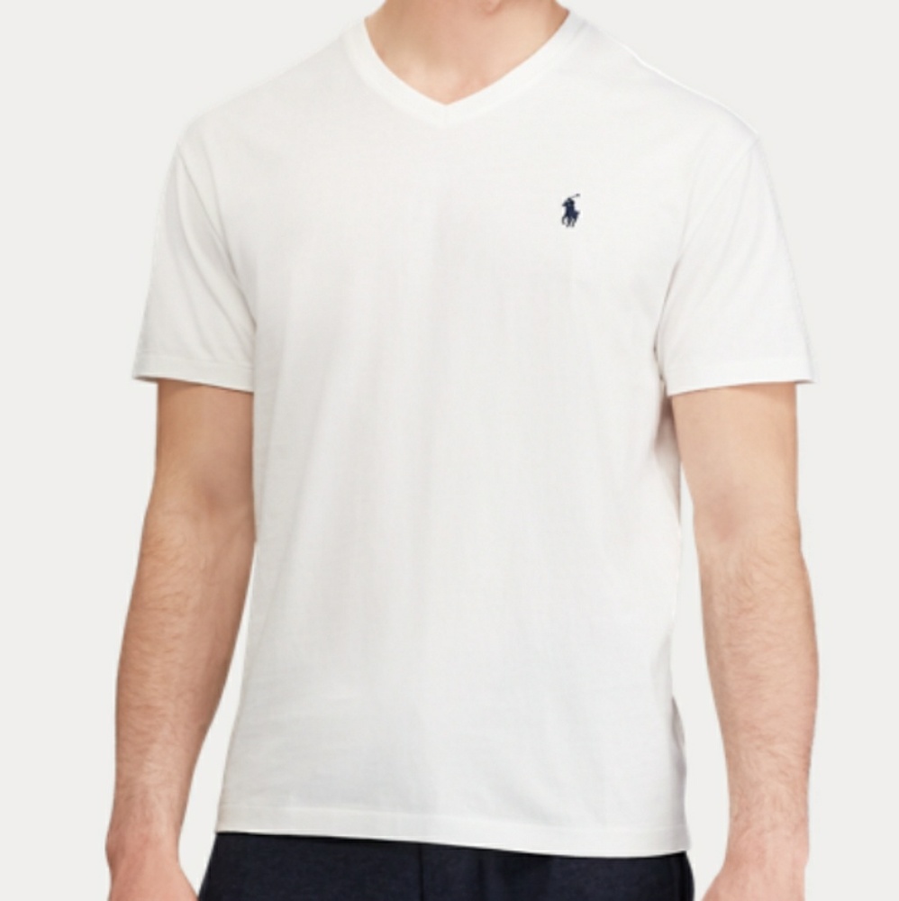 POLO RALPH LAUREN 2 PIECE OUTFIT WHITE MENS SMALL